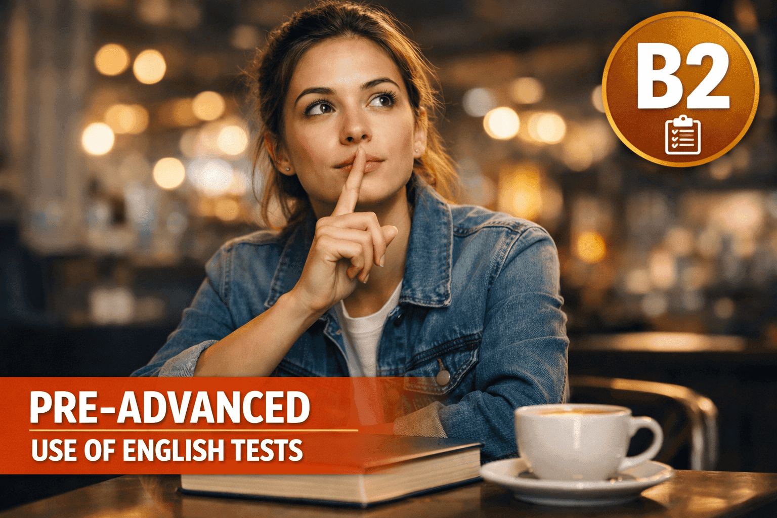 B2 Upper-Intermediate Use of English practice test — free online multiple-choice and open-cloze exercises