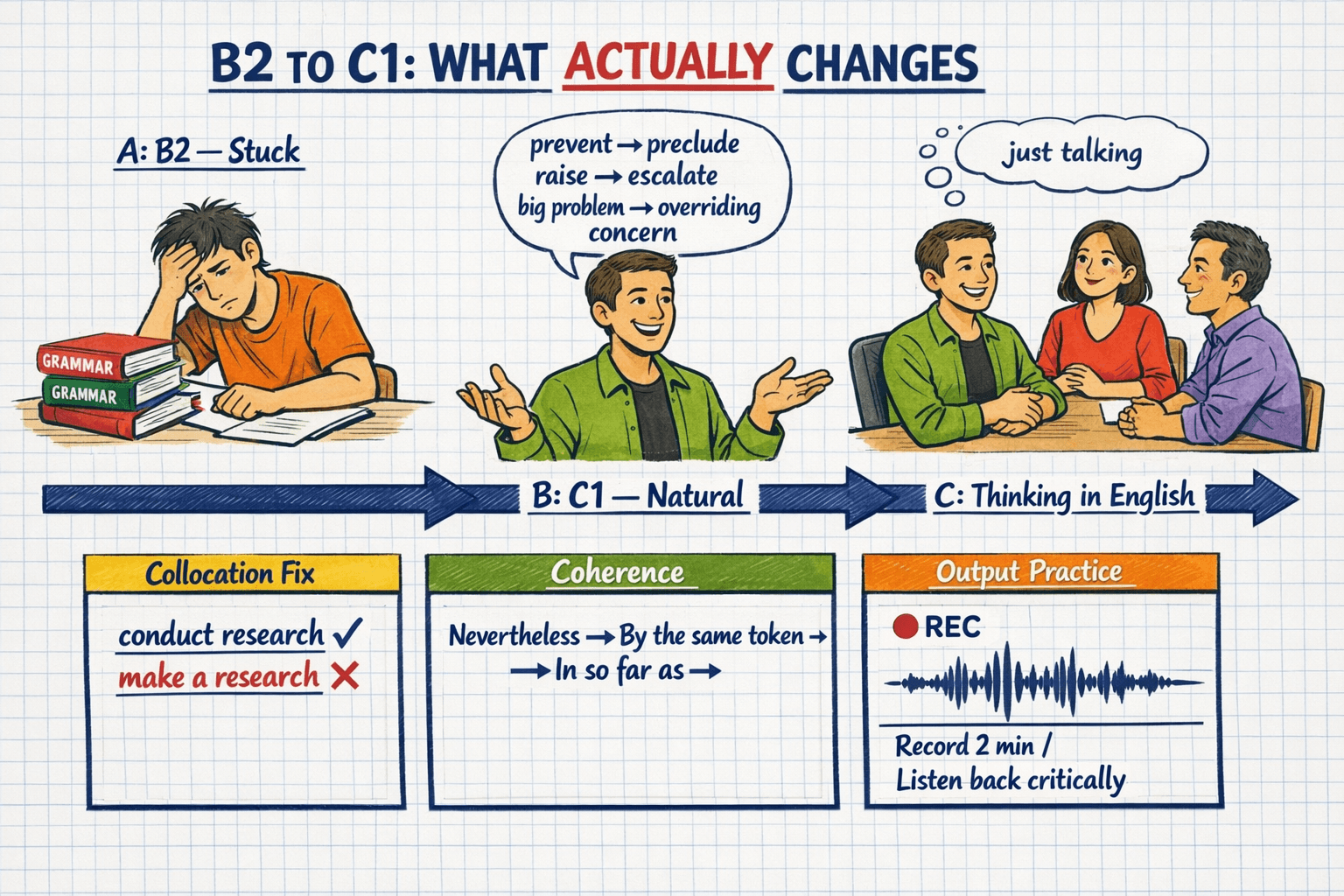 Featured image for C1 English Level Explained: What It Means, What It Takes, and How to Get There