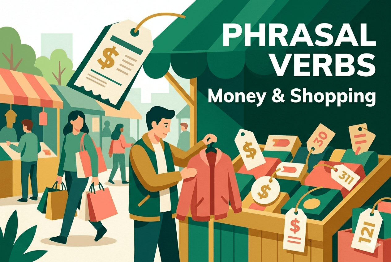Phrasal Verbs: Money & Shopping