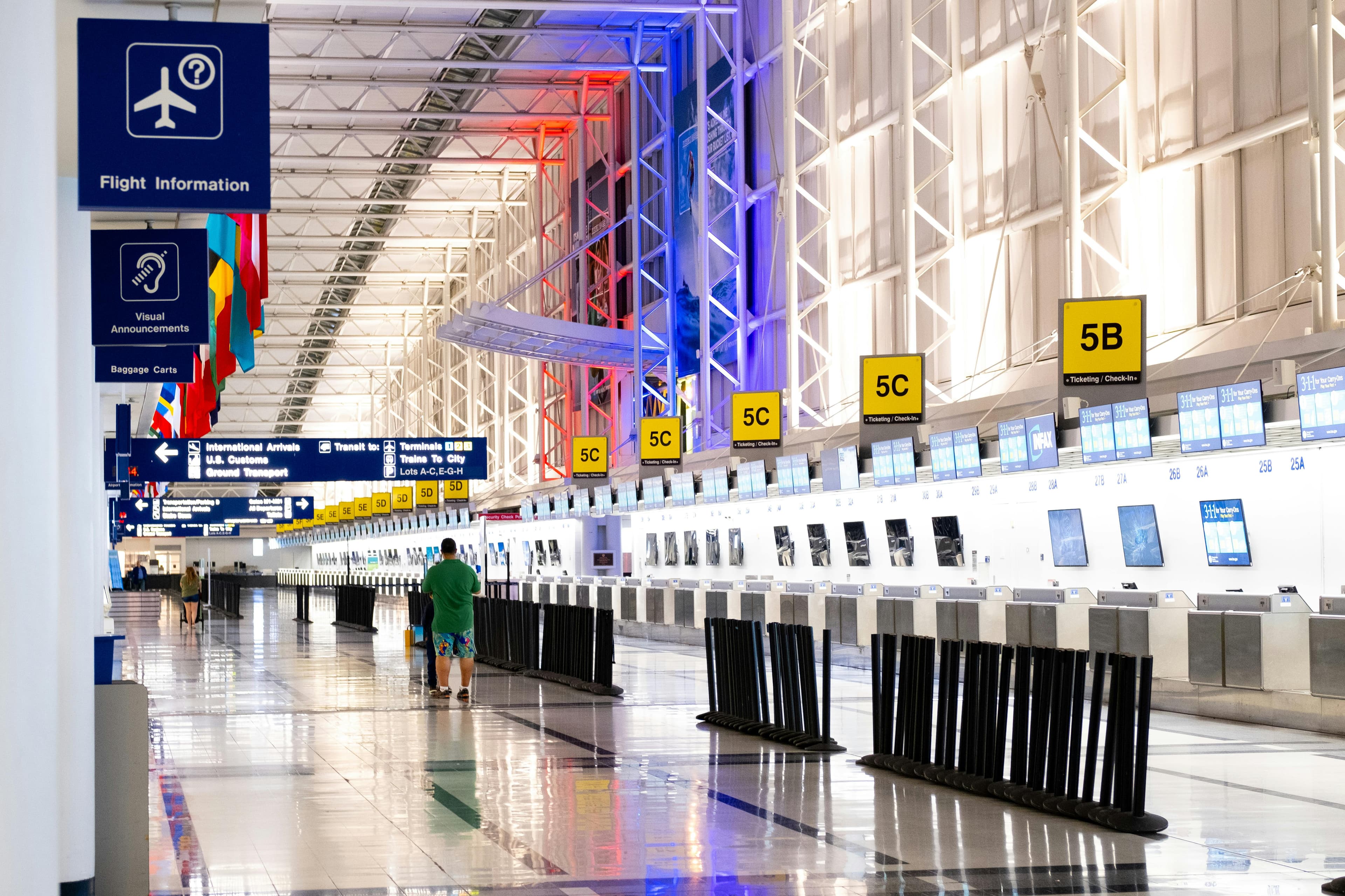 At the Airport